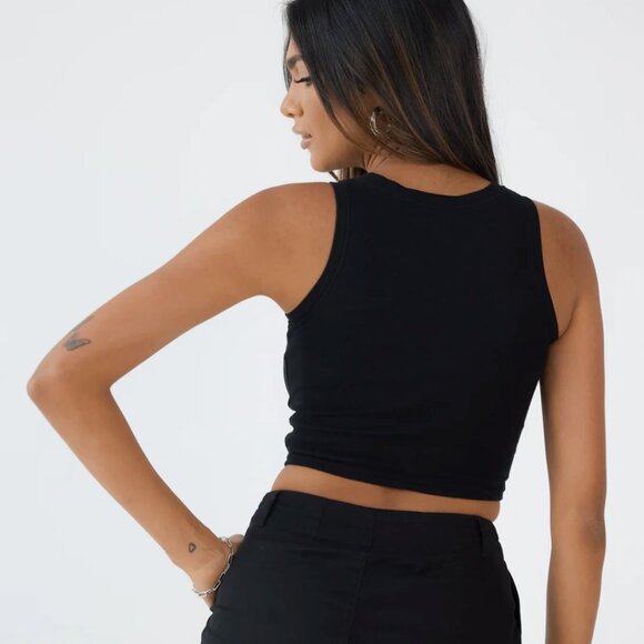 Black Racerback Brami - Picture 2 of 2